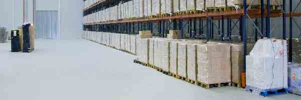 A clean warehouse
